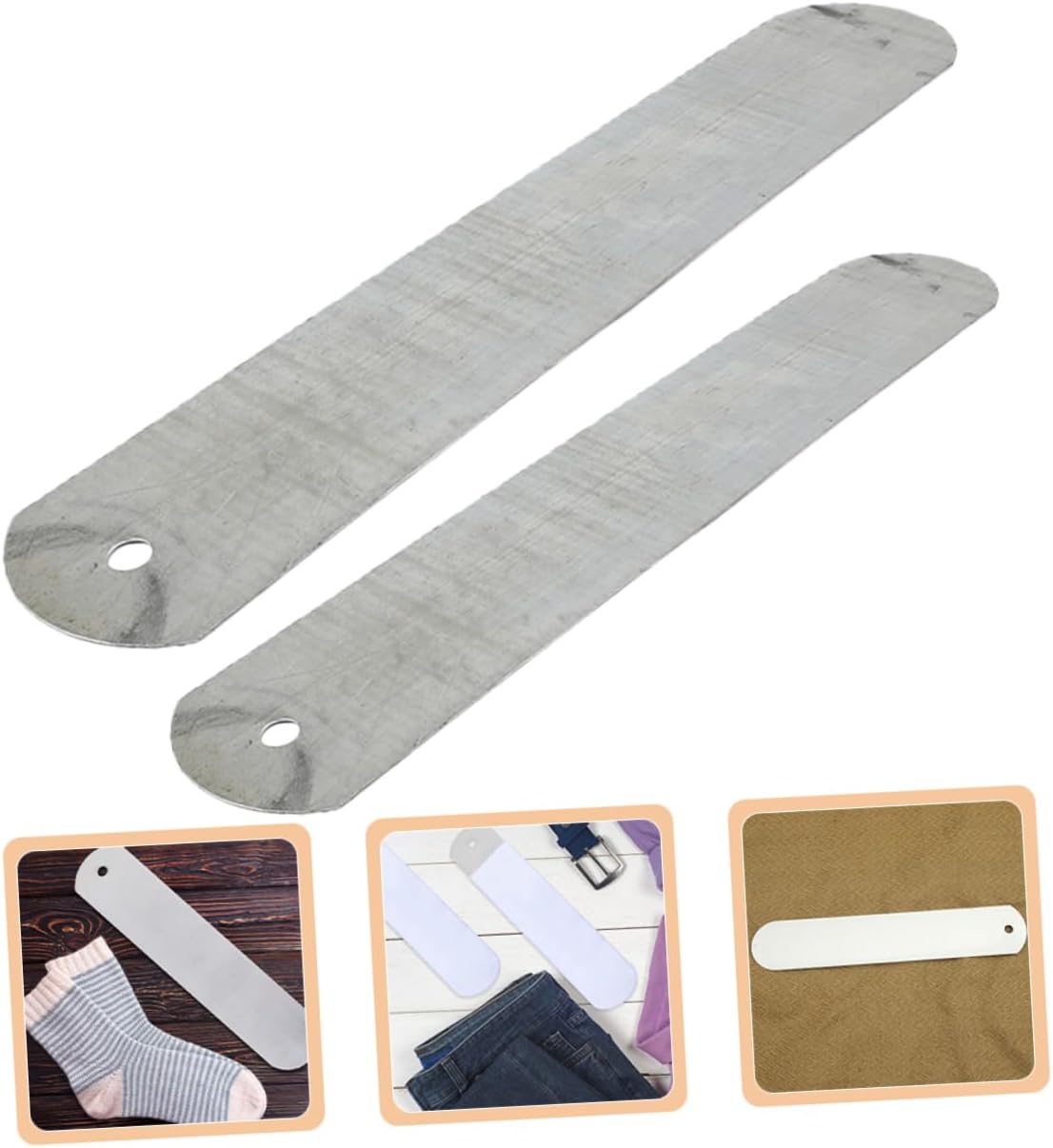 Gogogmee 2pcs Sock Styling Boards for DIY Sublimation Socks Blank Straight Jigs