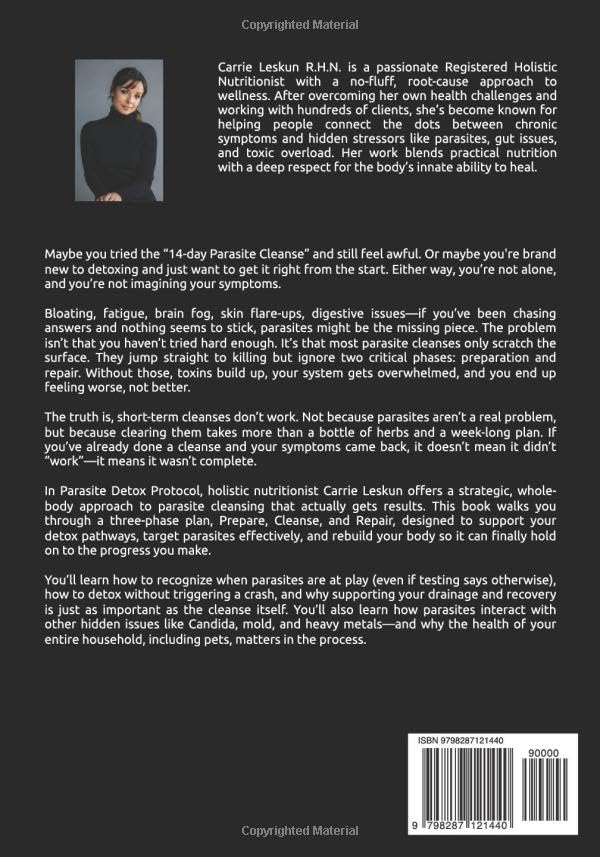 Miniatura 2 de Parasite Detox Protocol Parasite Detox Protocol A Gentle 3-Phase Parasite Protocol to Prepare, Cleanse, and Repair With Proven Herbal and ... and