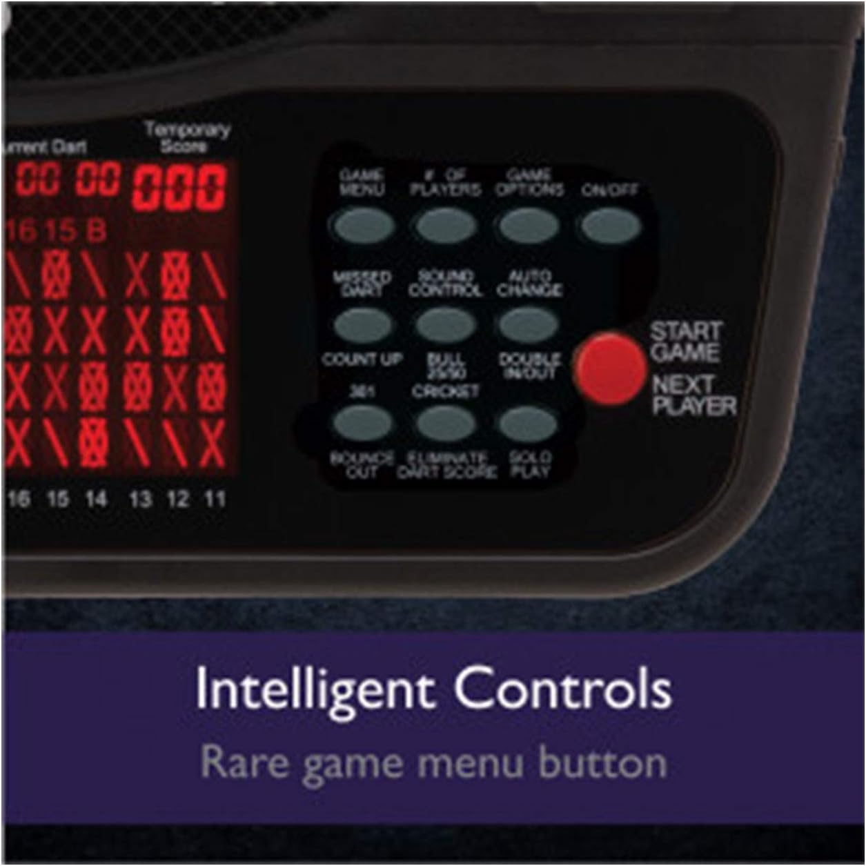 Viper by GLD Products 800 Regulation Size Electronic Dartboard, Featuring 57 Game options for up to 16 players, Enhanced Scoring Experience with Ultra-Thin Spider, and Top Quality Segments to Reduce Bounce Outs, Black : Sports & Outdoors