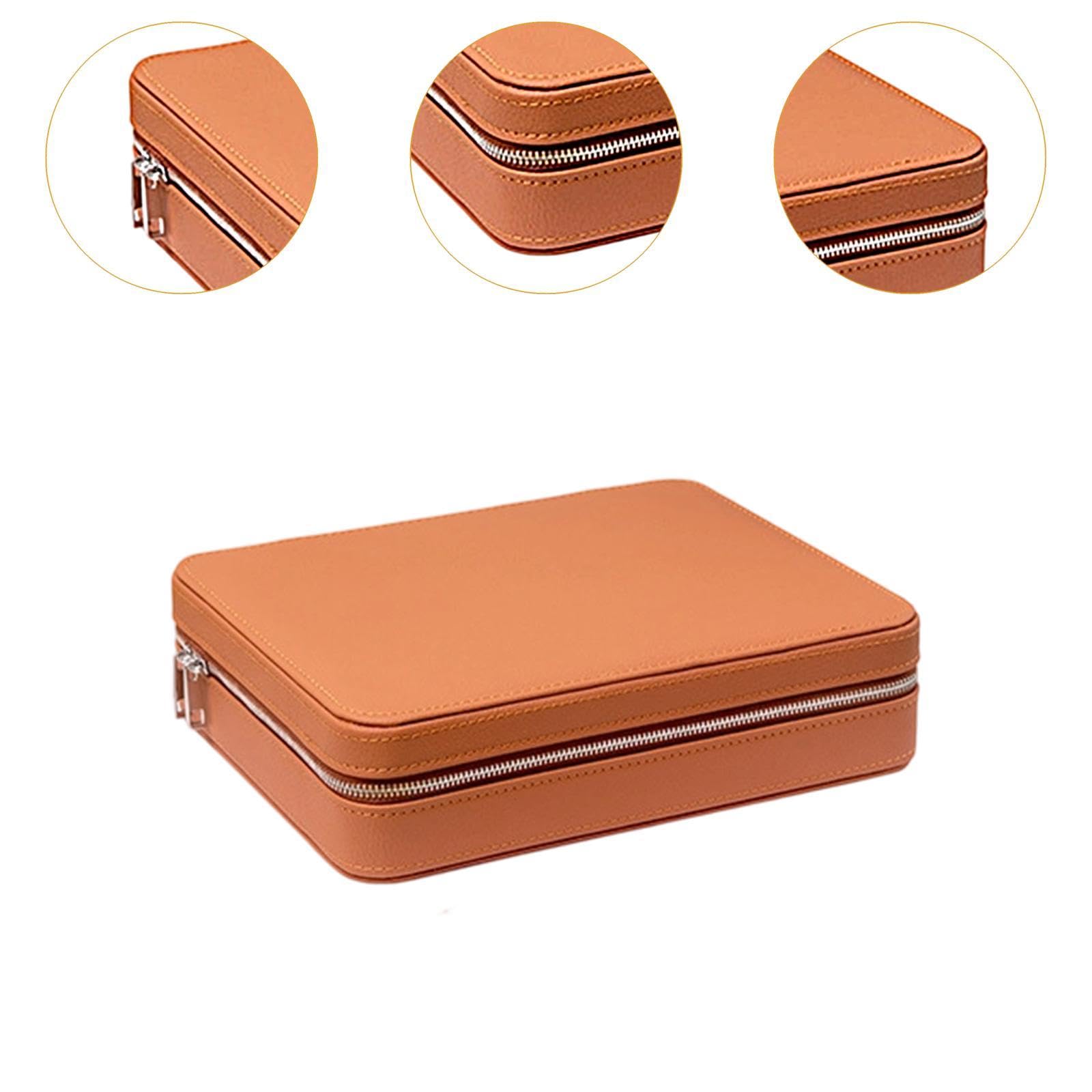 Organizador de Gafas de Sol, Joyero, Vitrina para Relojes, Soporte para Gafas, Caja de Almacenamiento de Gafas Portátil Y Versátil, Accesorios, 3 Compartimentos, universal