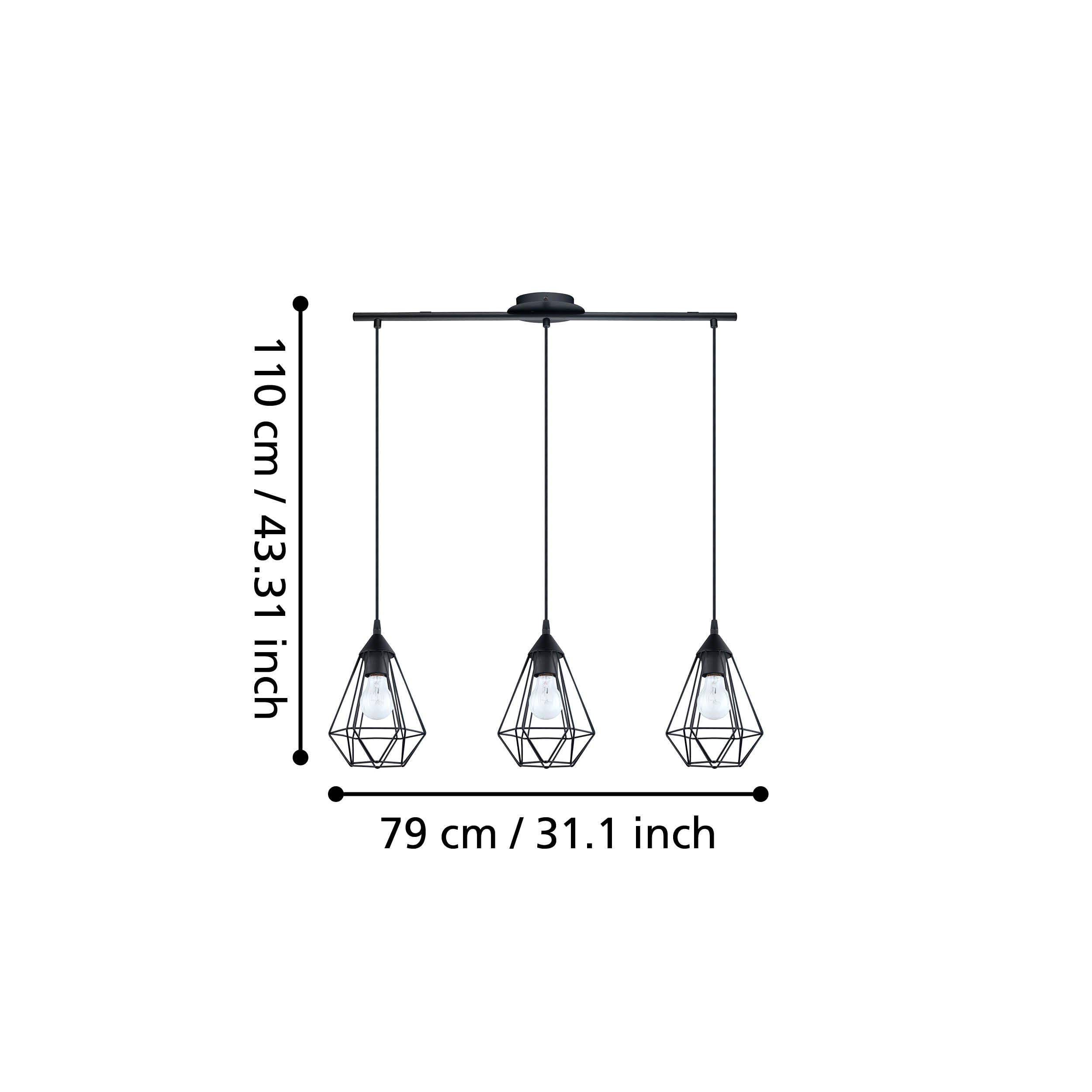 QAZQA yura - Landelijke Hanglamp eettafel voor boven de eettafel | in eetkamer - 3