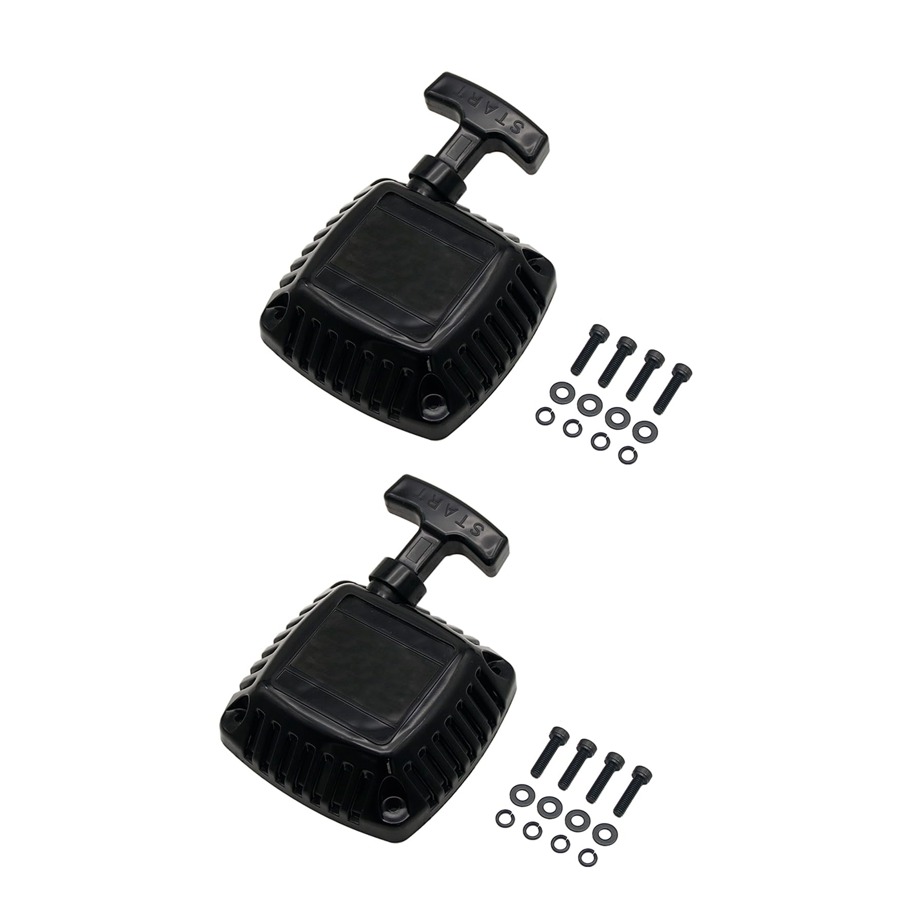 ECOYIN Pull Start Starter Aluminum Core 2pcs for 1/5 RC HPI 26 28 29 30 30.5cc ROVAN Hobby Model Gas Gasoline Engine Petrol Car Buggy Upgraded Hop-Up RC CAR Accessories