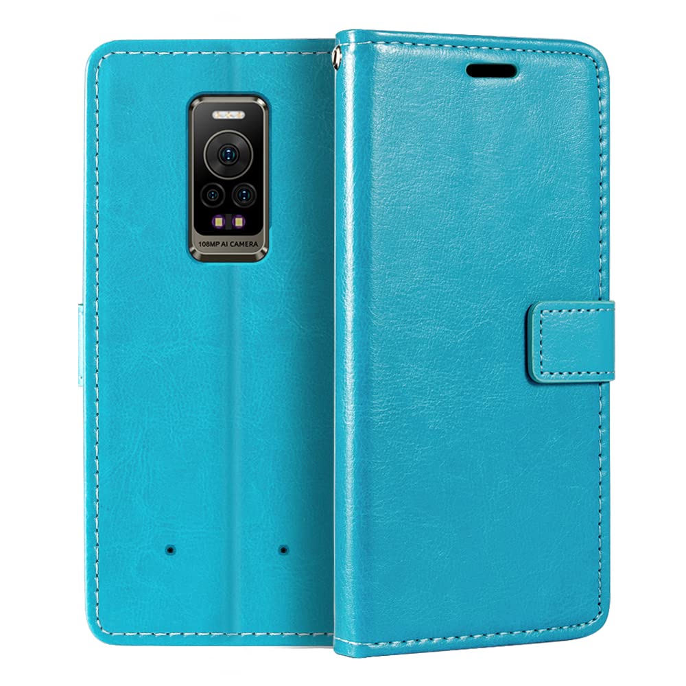 Cover Per Ulefone Note 17 Pro - Custodia Portafoglio In Pelle Con Supporto, Slot Per Carte E Chiusura Magnetica, Include Stilo (Colore: Q Leone)