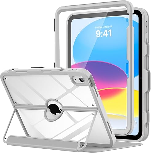 Miniatura 24 de MoKo Funda para iPad de 11 pulgadas (A16) de 11ª generación 2025/iPad de 10ª generación con soporte para lápices 2022 de 10.9 pulgadas, protector