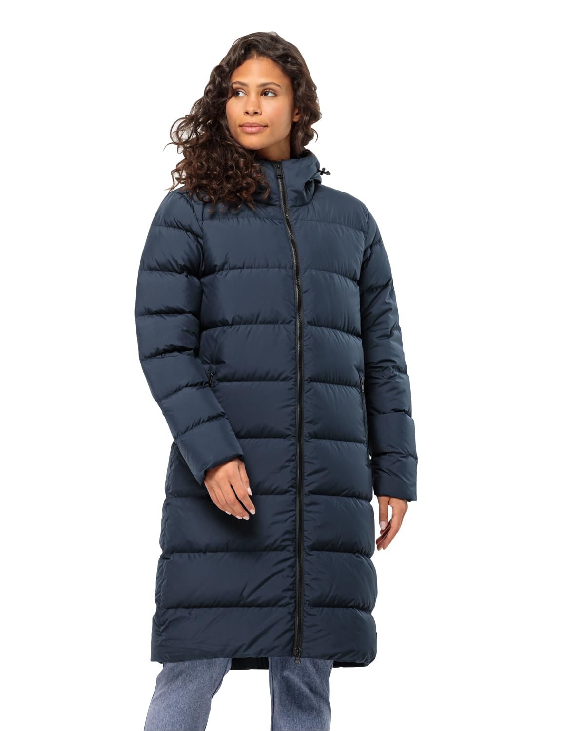 Jack Wolfskin Women's Frozen Palace Coat W Down Parka, Night Blue, XXL