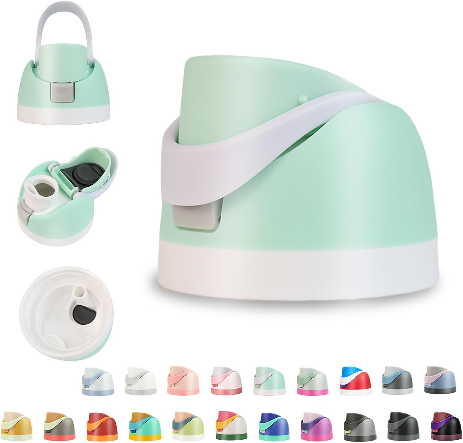 Replacement Lid for Owala FreeSip Water Bottle,Compatible with Owala FreeSip 16oz 24oz 32oz 40oz,Premium Replacement Accessories for Owala Cap,Leakproof,BPA-Free