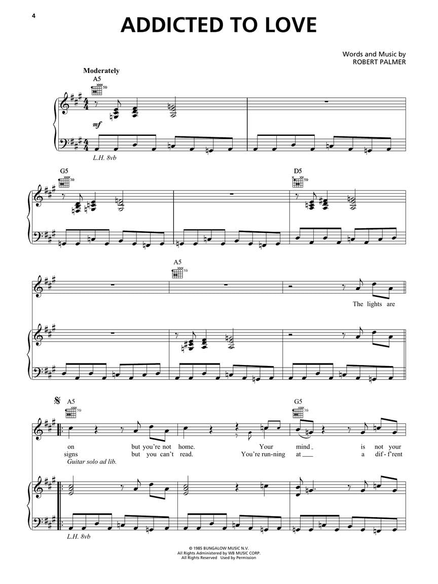 Songs of the 1980s - The New Decade Series with Online Backing Tracks | Piano, Vocal, Guitar Songbook | Over 80 Iconic Hits with Sheet Music - Image 5