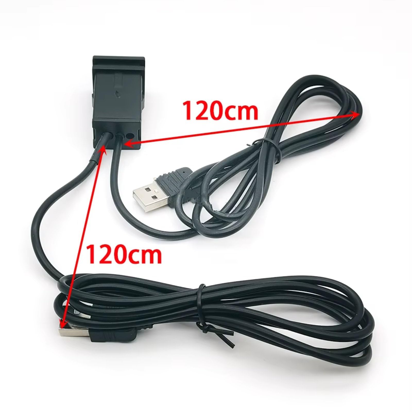 Console Centrale Avec Port USB Compatible Avec Toyota Pour Corolla Pour RAV4 2020–2023 Voiture 12V 24V Double Chargeur QC3.0 Double Prise Audio Interface USB AUX voiture