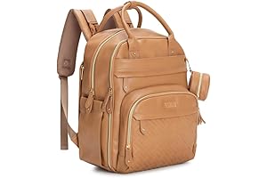 BabbleRoo: The Ultimate Faux Leather Diaper Backpack