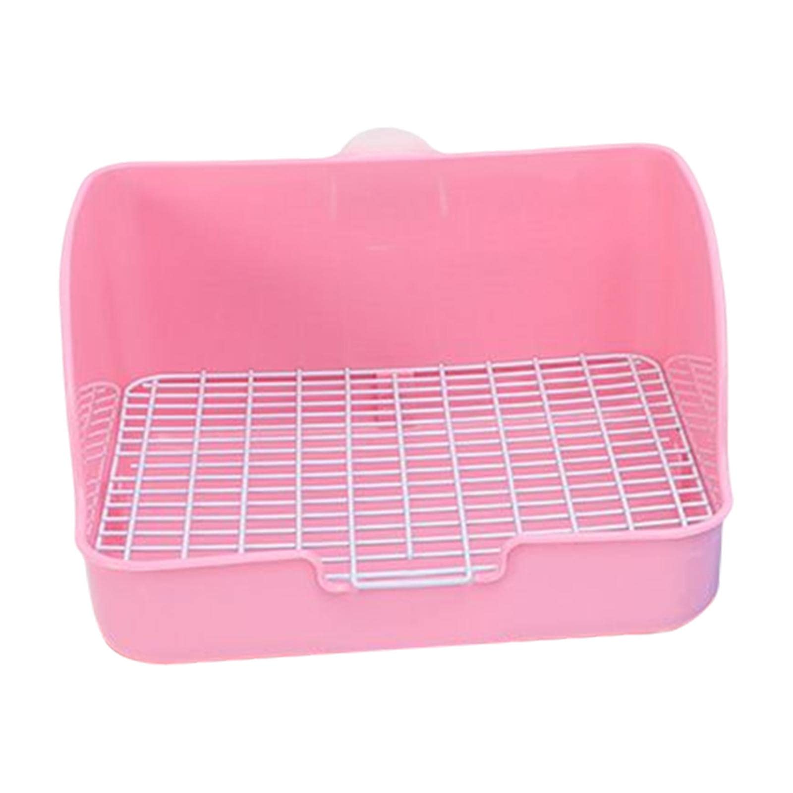 ATORSE® Rabbit Litter Box Pet Pan with Grid Toilet Potty for Rabbit Chinchilla Cage Pink (B0DD4CVCTD) Amazon Price History, Amazon Price Tracker