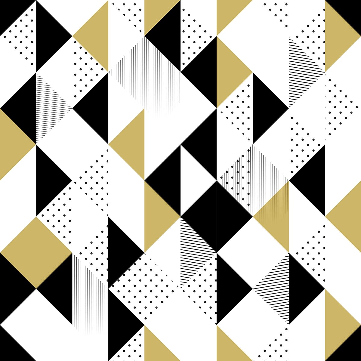 Lumalea Adesivo da bagno con motivo geometrico 3617689815800, adesivo + protezione opaca, 90 x 90 cm