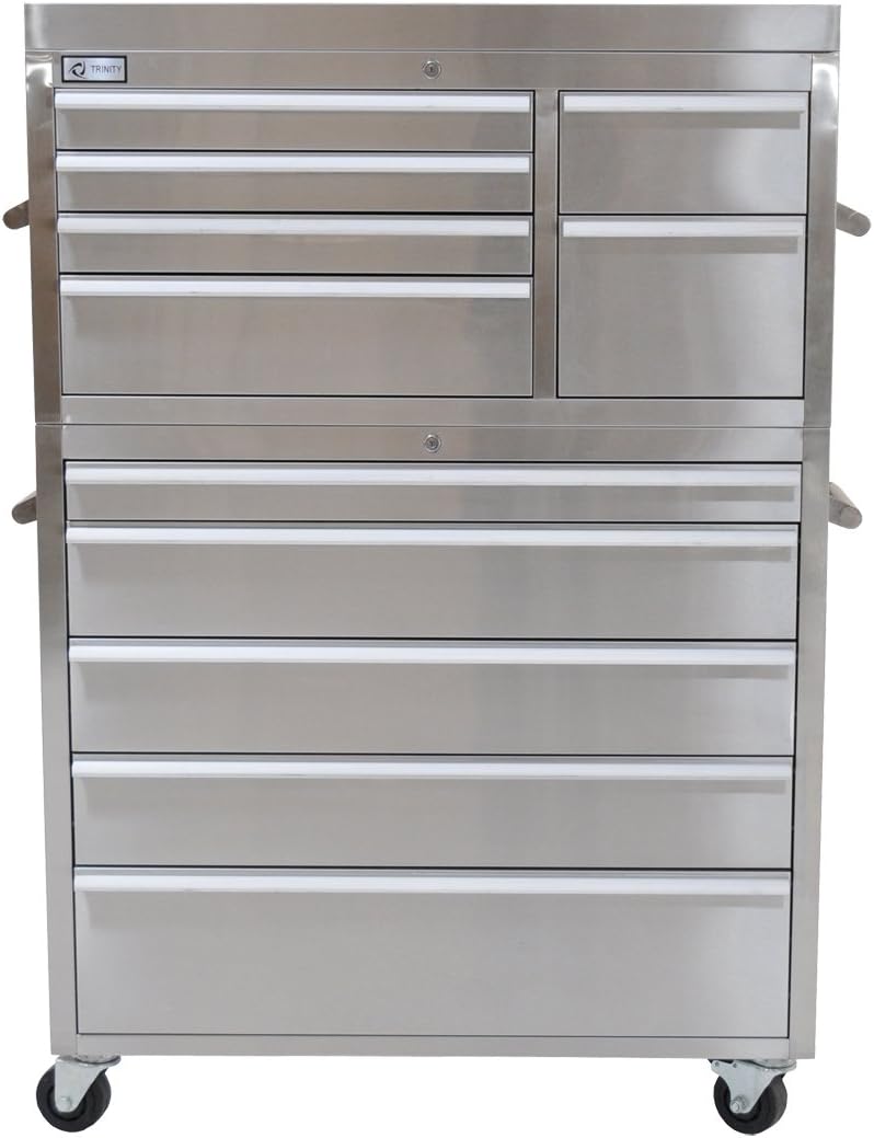 TRINITY 41" Stainless Steel Tool Chest