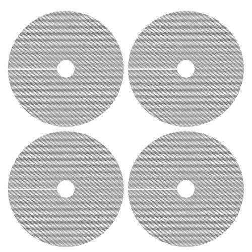 Rrlihjgu Griglia per Vasi, Protezione per Piante da Gatti, Rete Protettiva Tagliabile per Cani Giardino Bonsai Fiori Interno Esterno