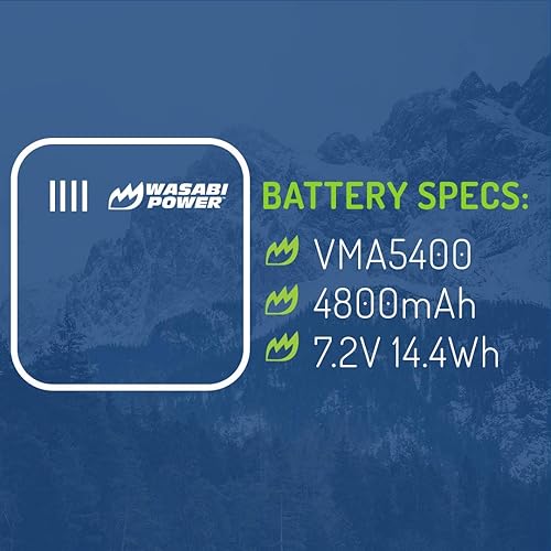 Miniatura 3 de Wasabi Power Batería para Arlo Pro 3, Pro 4, Pro 5, Ultra, Ultra 2 (VMA5400, paquete de 2)