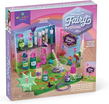 Craft-tastic Fairy Potions Craft Kit Make 9 Magical Fairy Potions