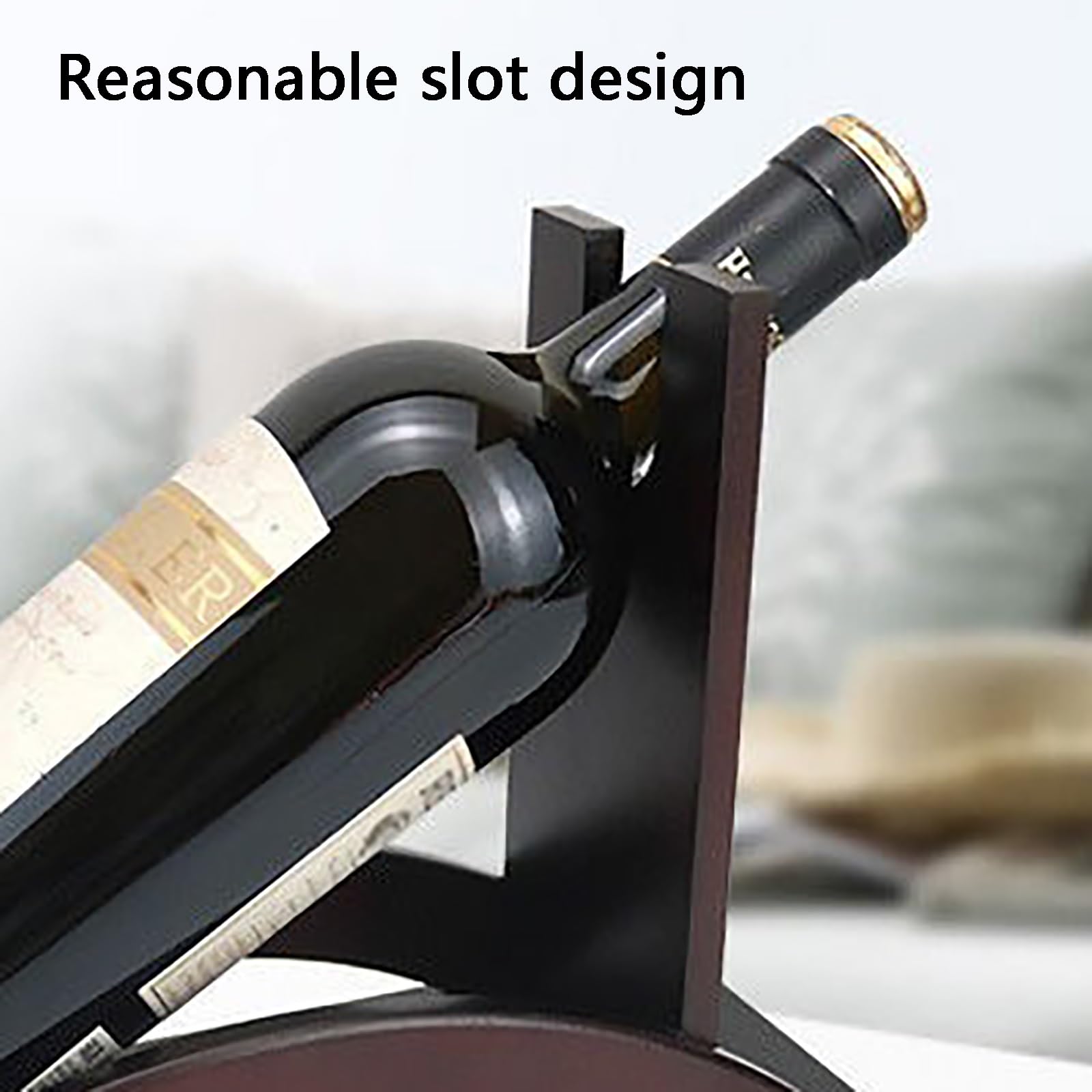 Casier à vin, Casier à vin en Bois, Robuste et, Facile Nettoyer