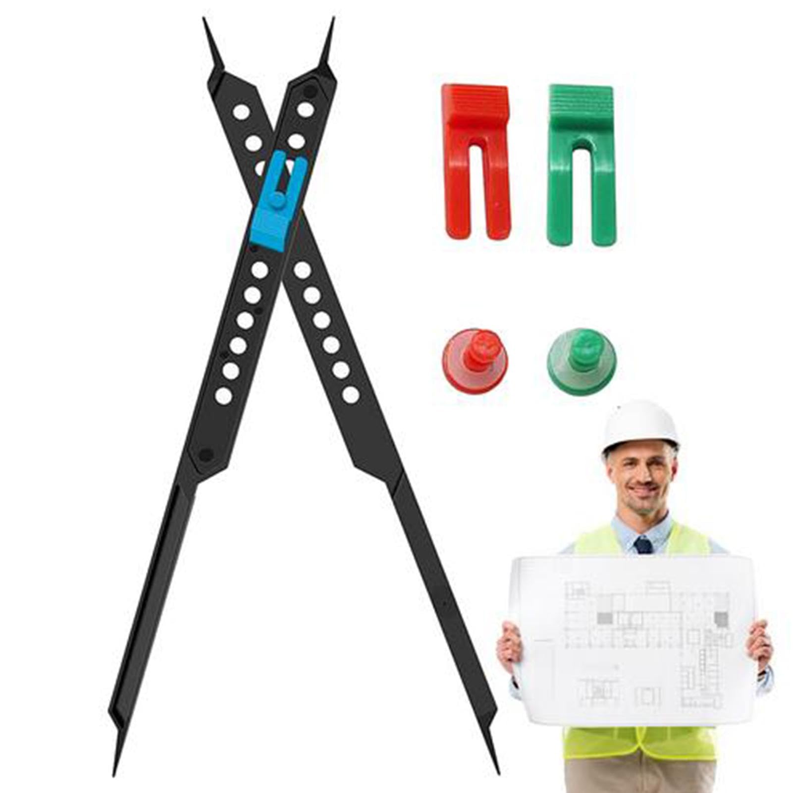 Partitore proporzionale professionale da disegno per artisti compasso calibro divisori
