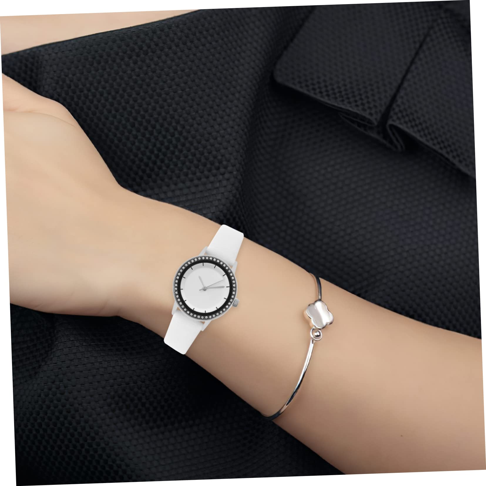 HOMSFOU 5pezzi Custodia Protettiva Per Watch Design Leggero e Resistente Agli Urti Protezione Completa Con Pellicola Temperata Accessori Per Orologi