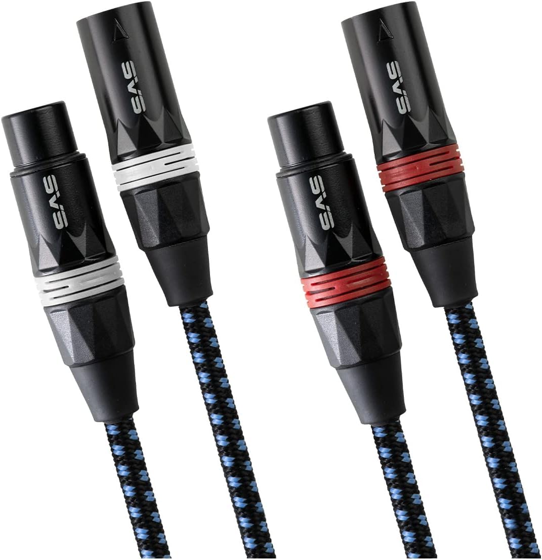 SVS SoundPath - Cable de audio XLR balanceado (1 m, 1 m)