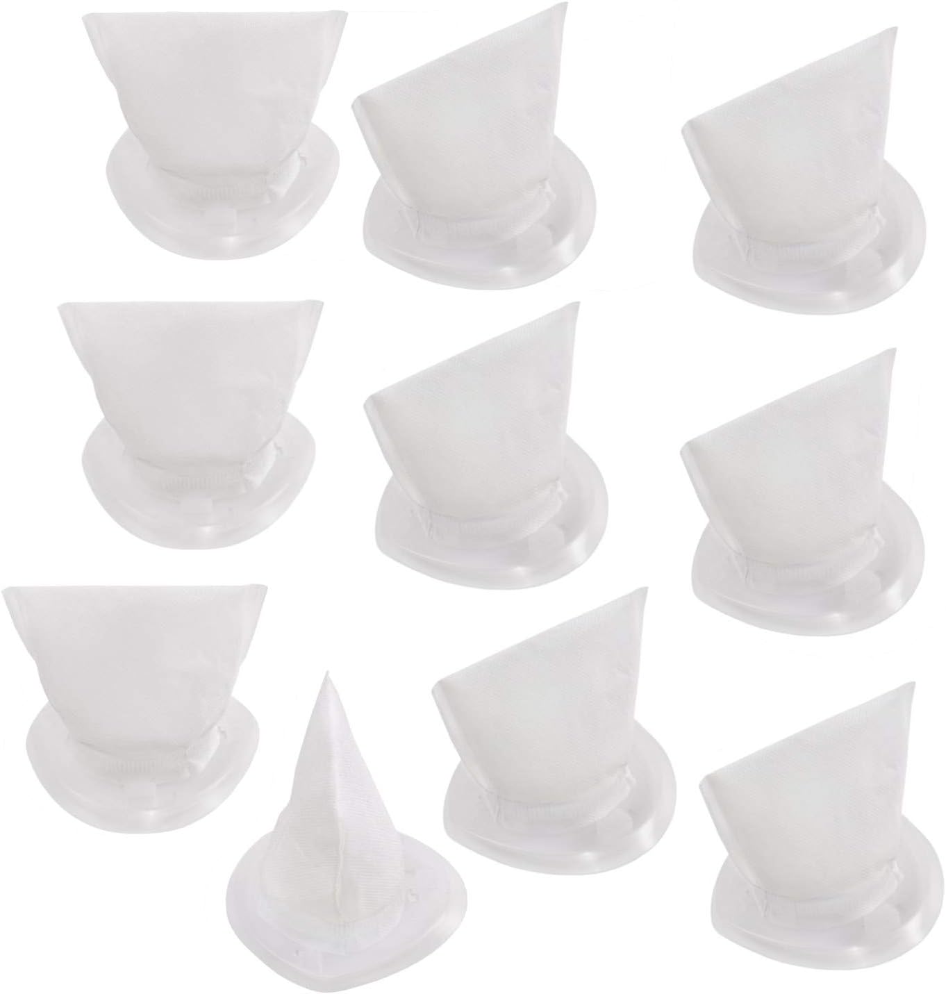 HQRP 10-pack Filter compatible with Black & Decker HNV115B22 HNV115B26 HNV115J06 HNV115J13 HNV115J21 HNV115J56 HNV115J62 HNV115B HNV115J Lithium Hand Vac Vacuum