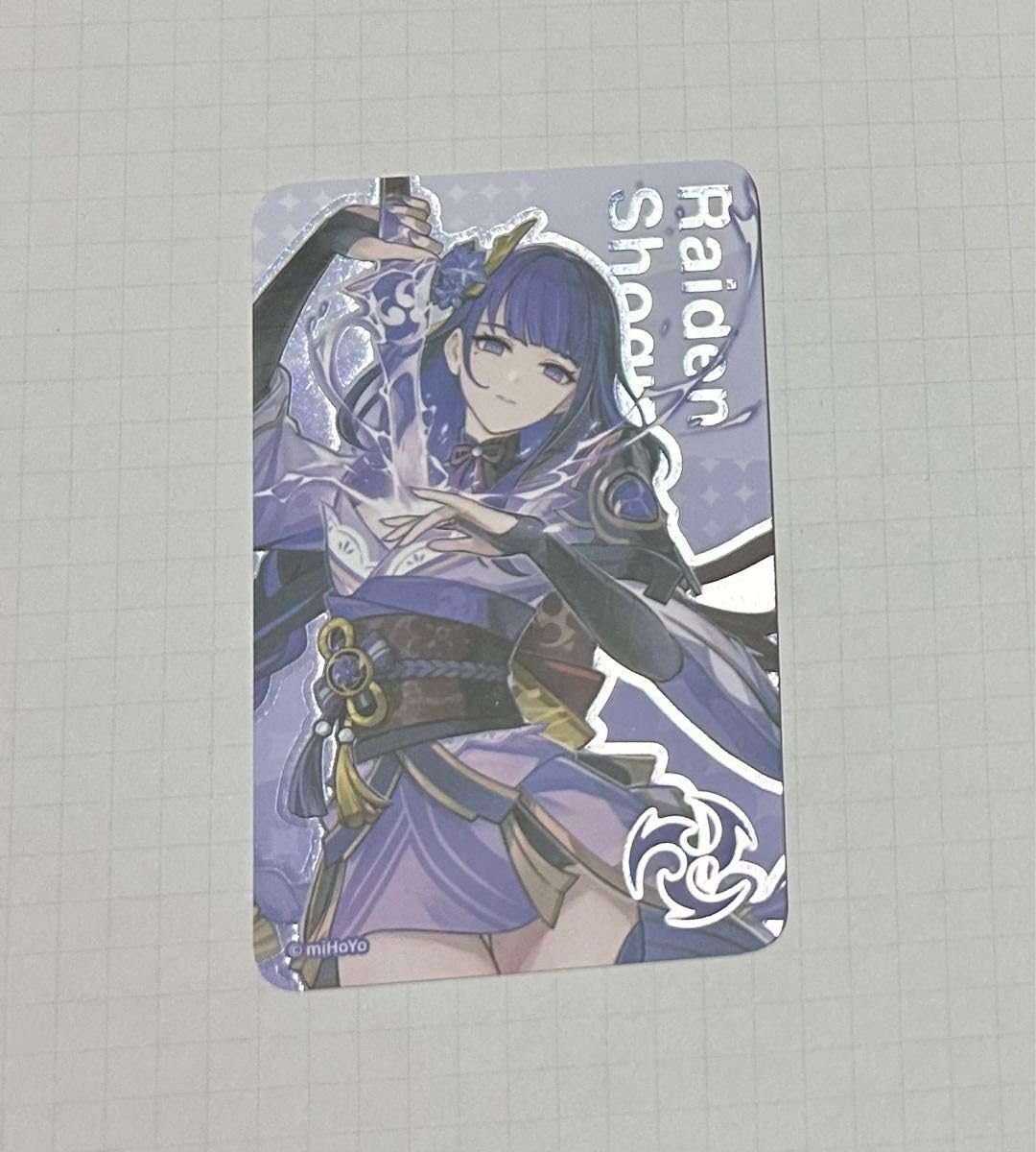 Amazon.co.jp: 原神 韓国限定 3周年記念パッケージ 雷電将軍 カード