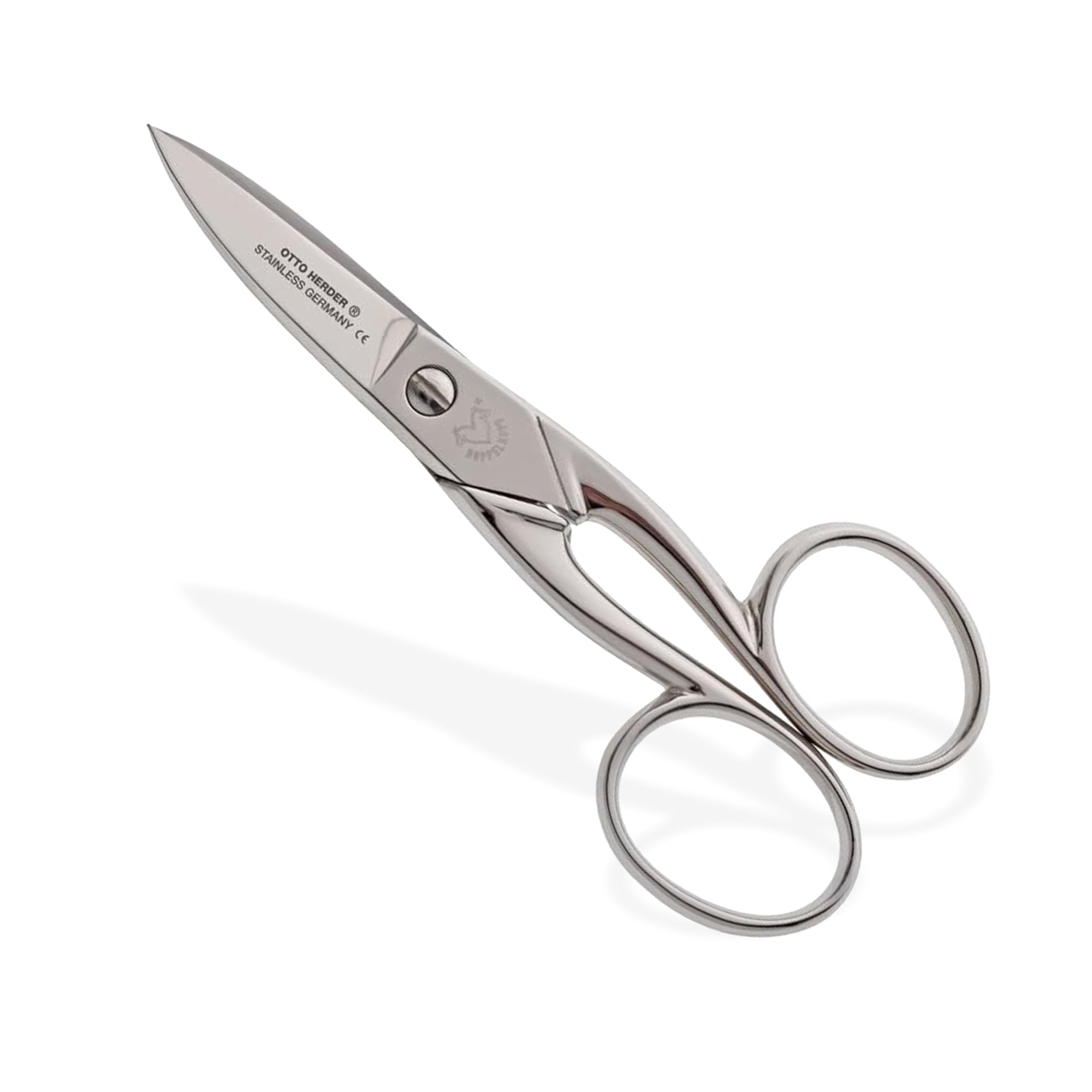 'uñas tijeras Pedicura, de 12 cm (4.5) niquelado con Exakt tallado y coordinados, curvada tipo de superficies