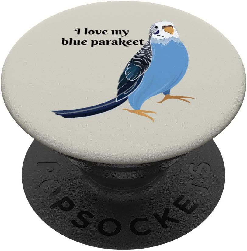 Blue Parakeet Gift for Blue Parakeet Pet Bird Owners