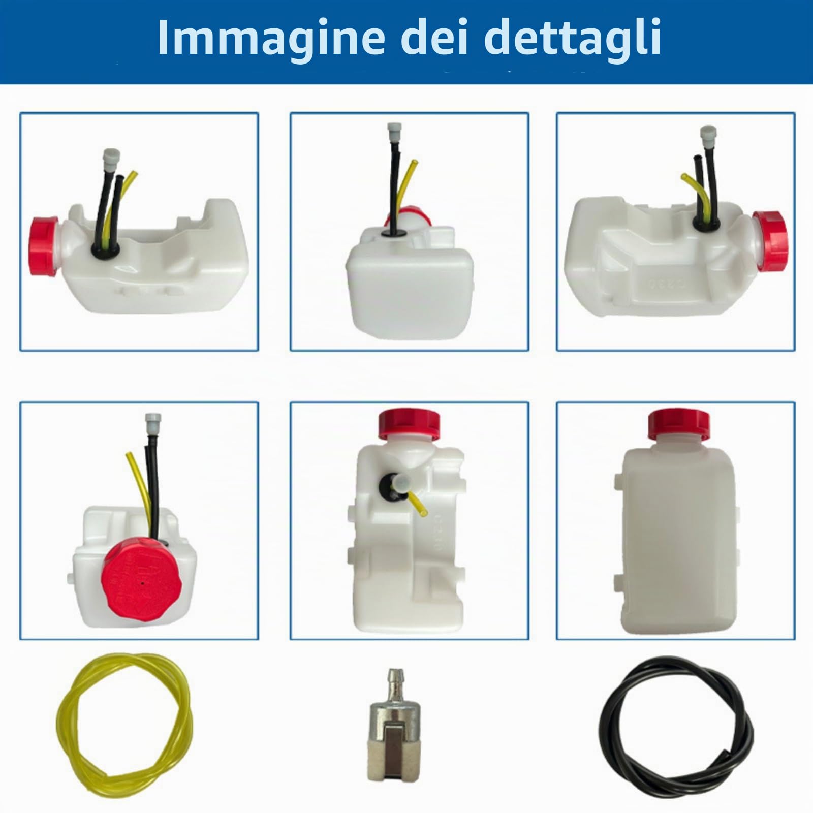 Kit serbatoio carburante per tagliaerba per tosaerba Shindaiwa AH230 P230 T230 String Trimmer