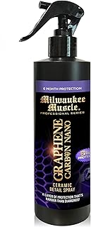 16oz Graphene Ceramic Coating Detail Spray Wax - The Best Protection Against Scratches, Swirls, Paint Chips, No Buff, 6 month Protection (16 Fl Oz)
