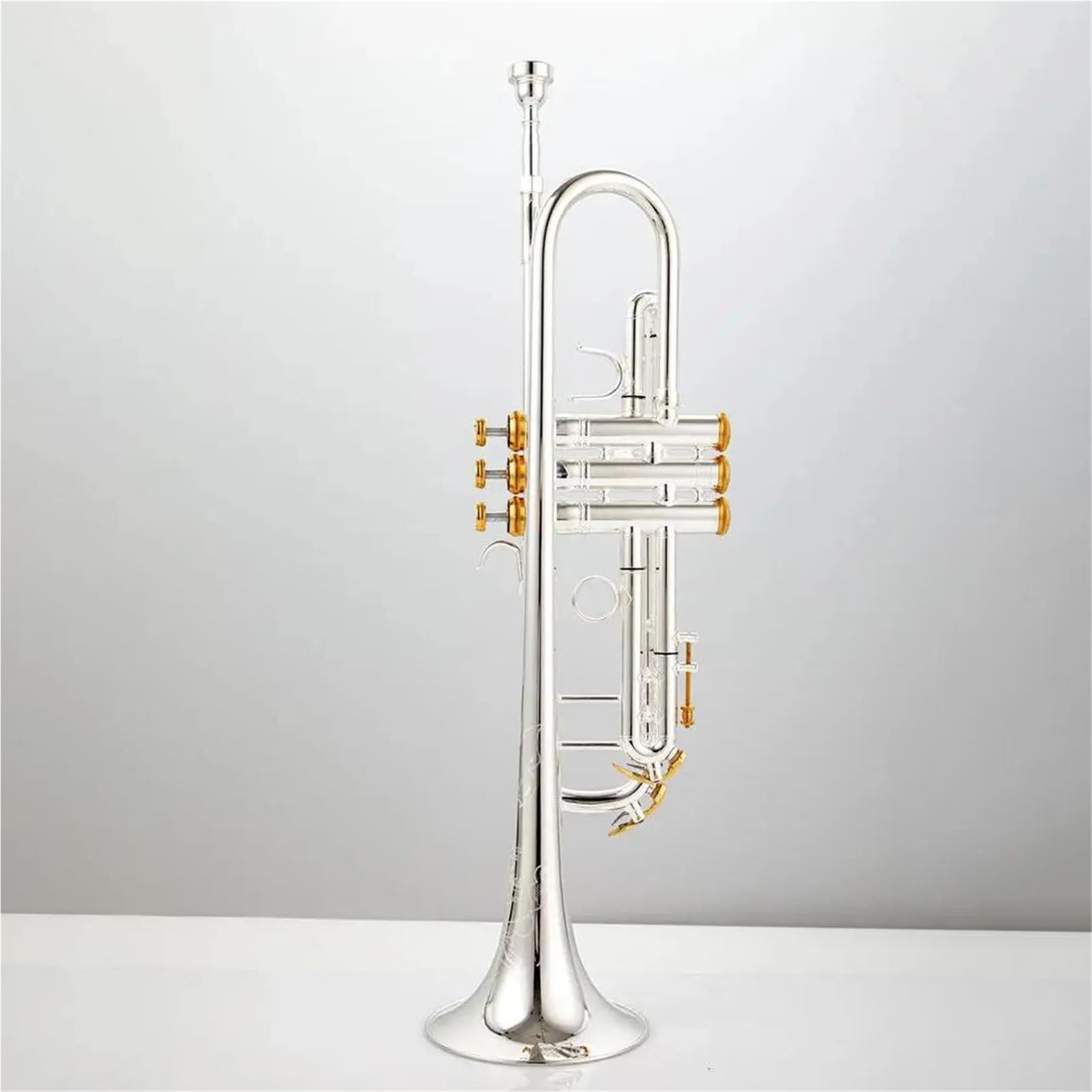 Trumpets for Beginner Silver Plated Horn Brass Tube Trumpet Instrument Brass Manufacturing