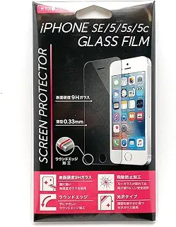 iPhoneSE第一世代/5/5s/5c対応 ガラスパネル ガラスフィルム 超硬度 強化 キズを寄せ付けない 9H 強硬度ガラス表面硬度 AD-3069（2）