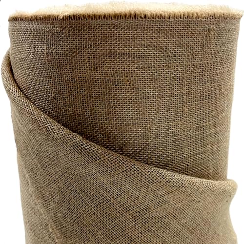 Jute Stoff Fortlaufend 160 breite natürlicher Stoff Gartenjute für Pflanzen Wurzel-Schutz meterware Sackleinen für Haus Garten