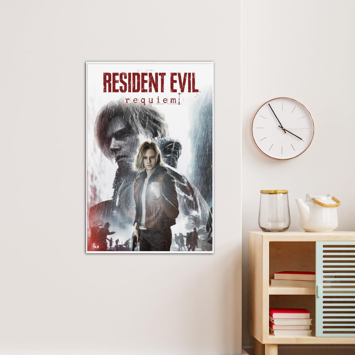 TenorArts Resident Evil Requiem Poster Gaming Wall Posters with