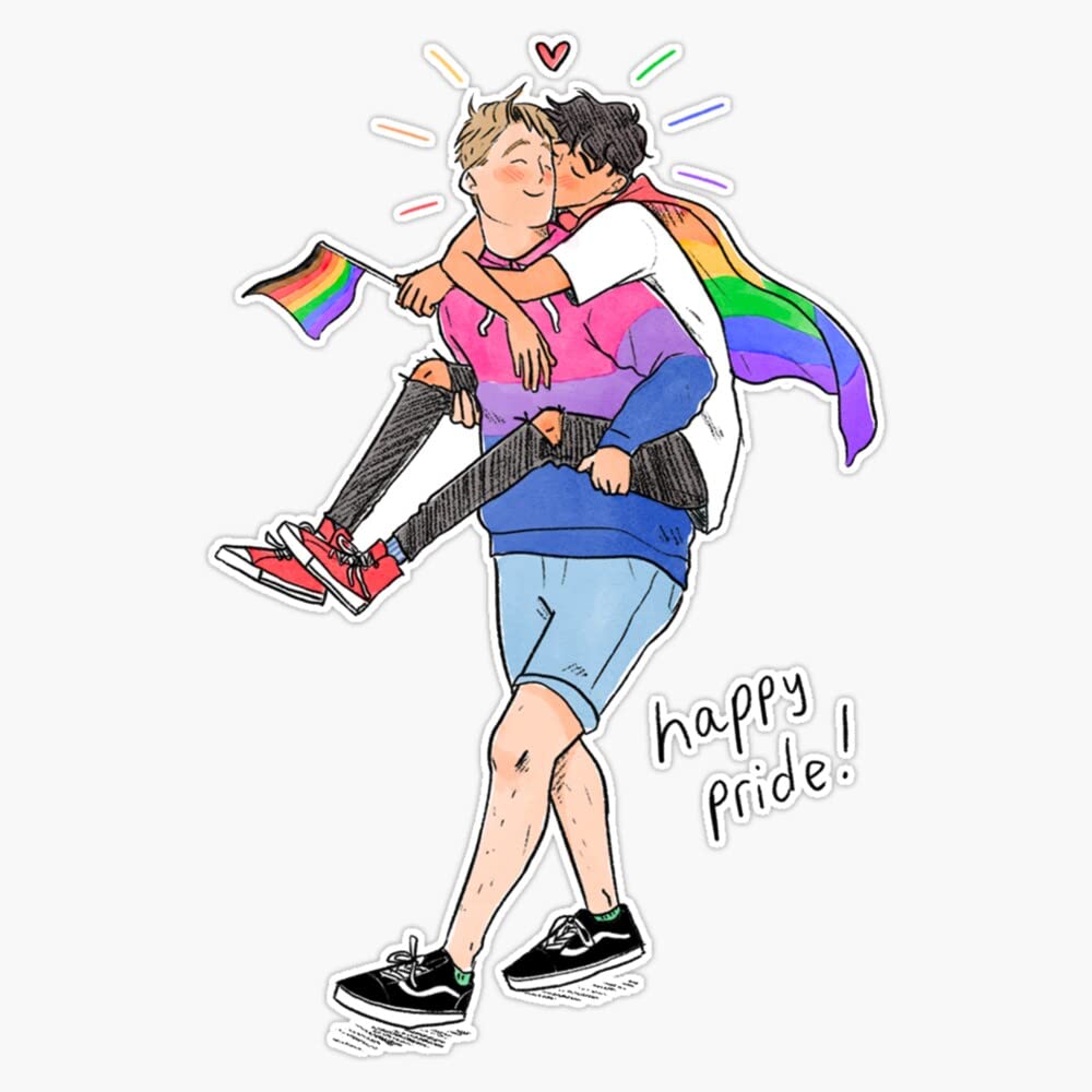 Heartstopper Bumper Sticker Vinyl Decal 5"