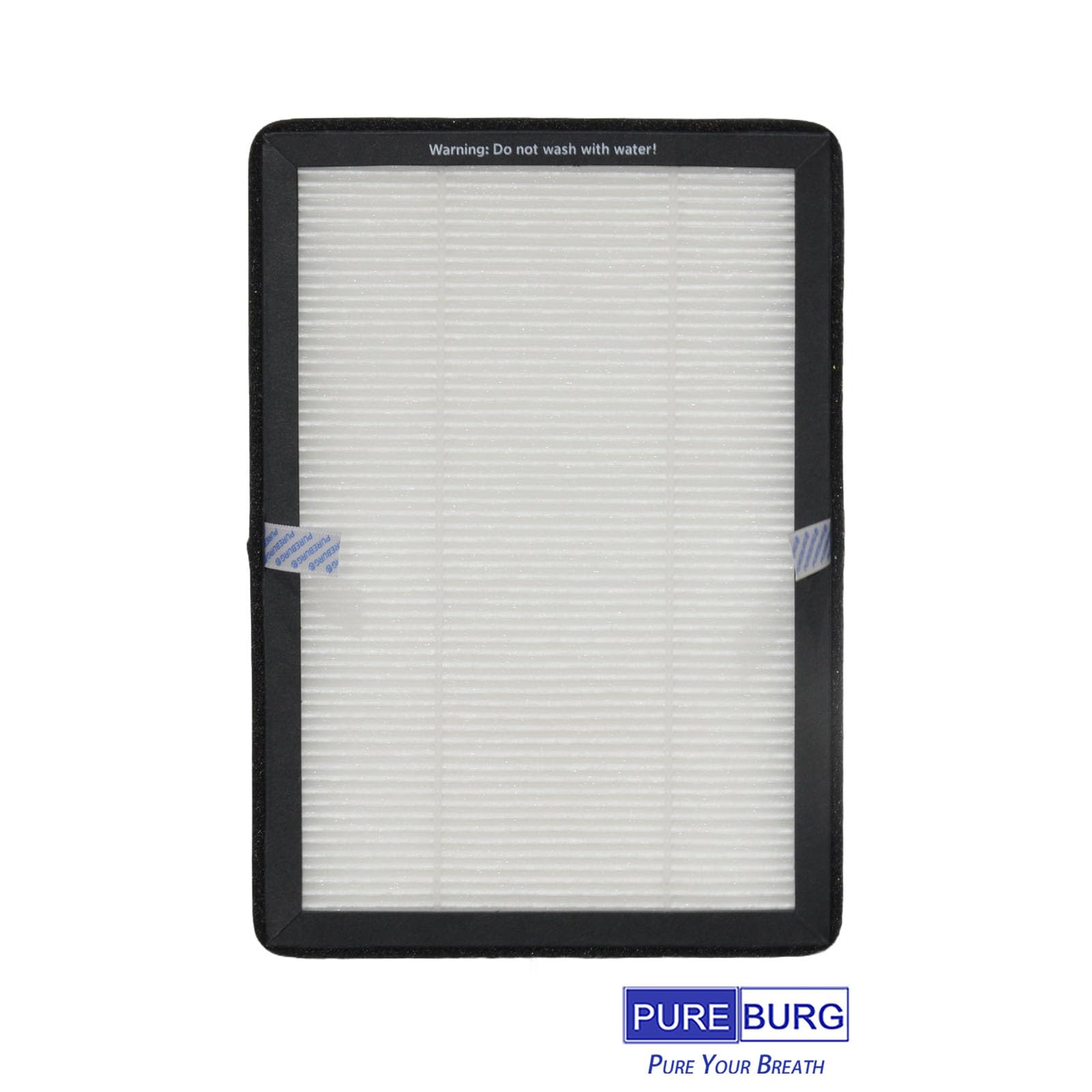 PUREBURG PB-F-22 Lot de 4 filtres de rechange compatibles avec ventilateur tour sans pales Pro Breeze 104,1 cm avec purificateur d'air, H13 True HEPA Air Clean Dust