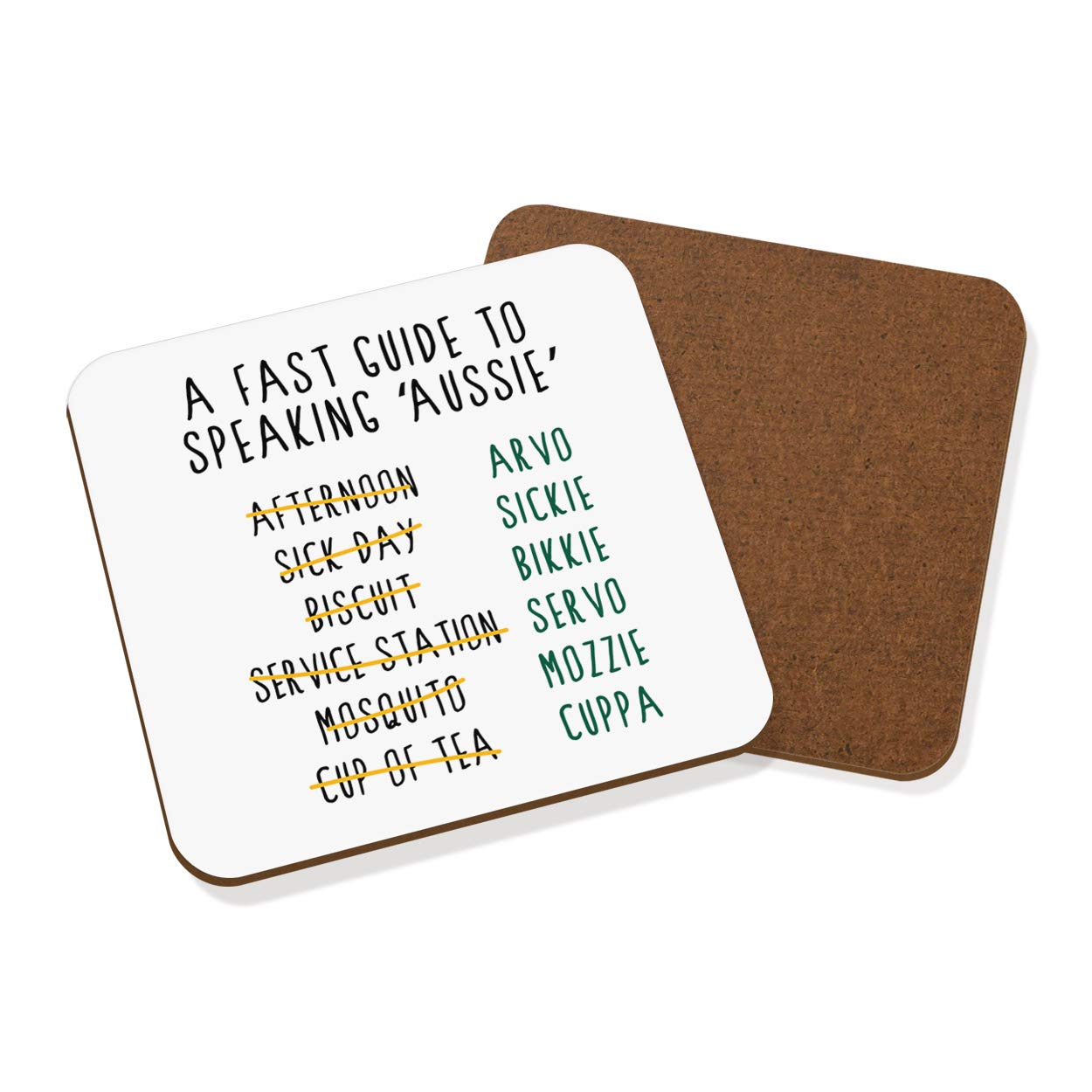 A Fast Guide to Speaking Aussie Coaster Drinks Mat