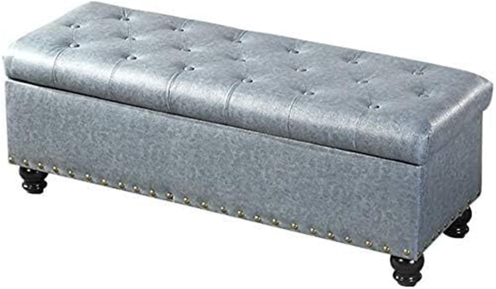 Banc à chaussures magasin et foyer avec grand coffre à couvertures