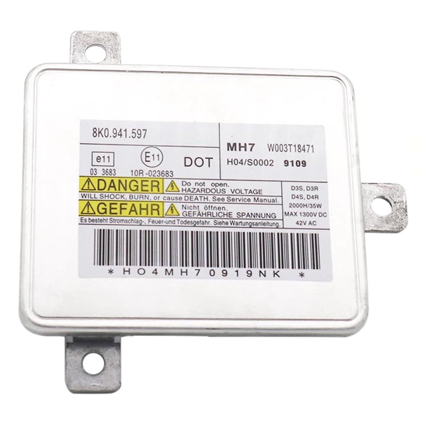 Xenonlampen-Vorschaltgerät 8K0941597 Autolampen-Vorschaltgerät