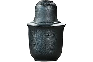 Ceramic 3 in 1 Sake Set, 1 Tokkuri Bottle and 1 Ochoko...