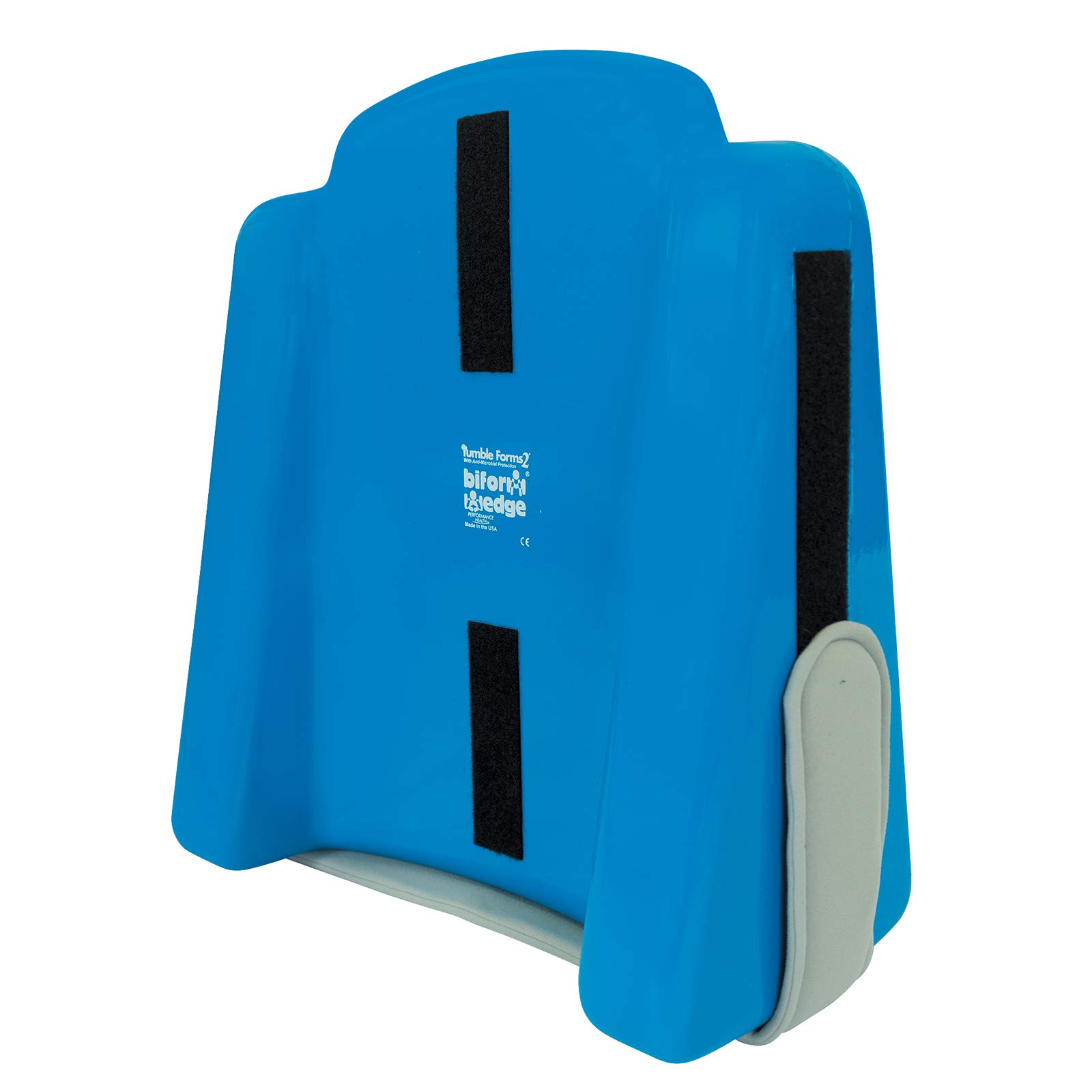 Tumble Forms2 BiForm Wedge, Positoning Bolster Wedge for Support & Comfort in Physical Therapy & Rehabilitation, Blue, 22" x 26", 6"/8"