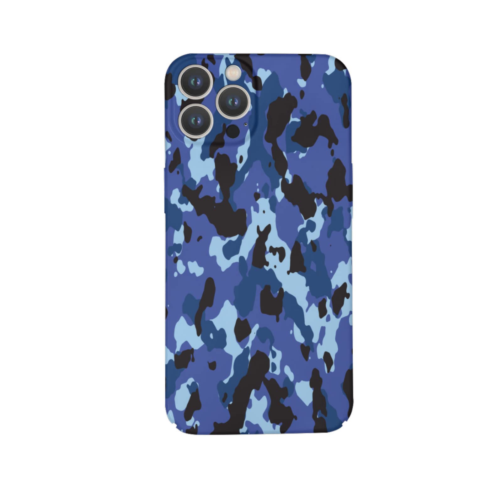 Amazon.co.jp: SEEKJOYS ブルー迷彩ストライプ iPhone 14 Pro Max対応