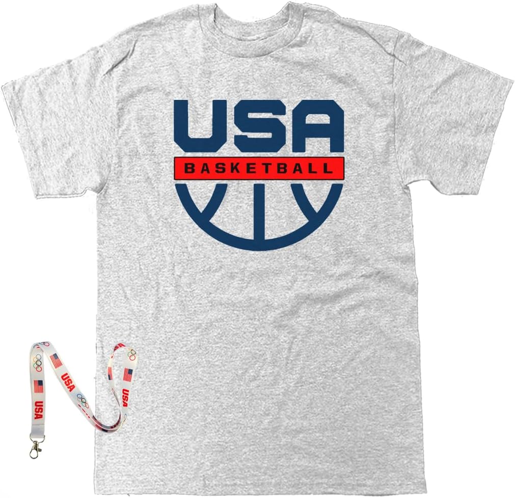 FTD Apparel Men's USA Basketball T Shirt