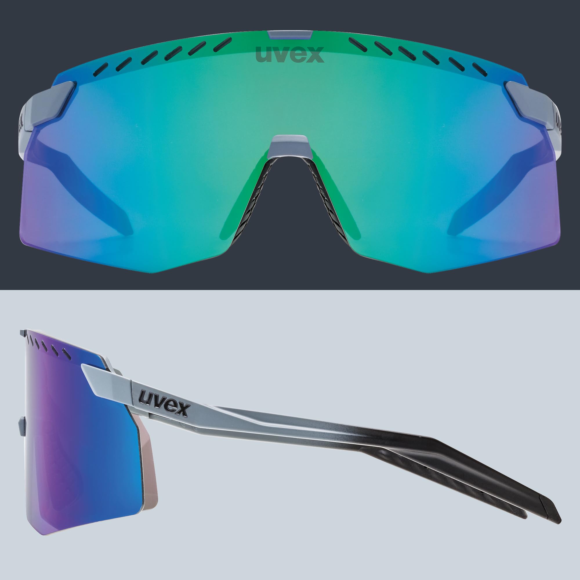 Uvex Unisex Pace Stage Sportbrille (1er Pack)