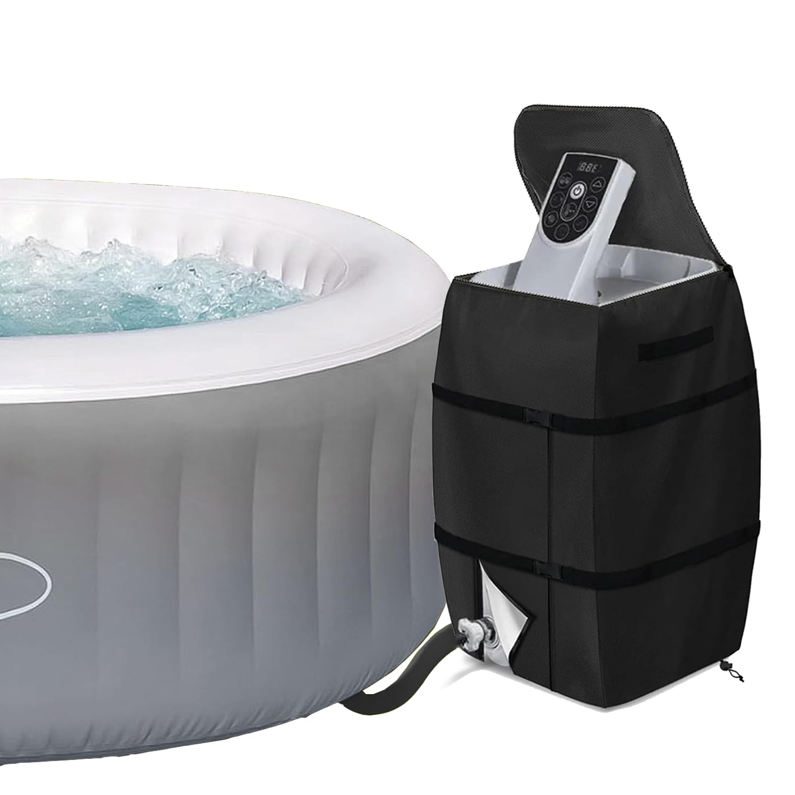 Copertura Gonfiabile per Pompa del Riscaldatore Spa Impermeabile Anti-Polvere Portatile