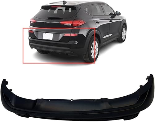 Miniatura 2 de FitParts Compatible con cubierta de parachoques trasero inferior 2019 2020 Hyundai Tucson SE SEL GLS Limited Luxury 19 20. Nuevo, texturizado.