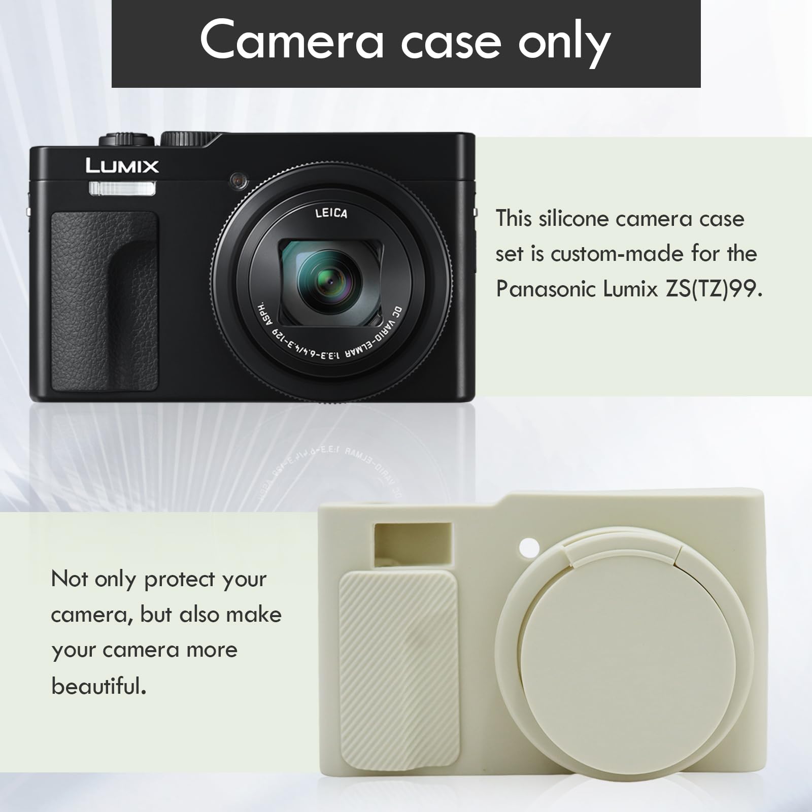 Amazon | VOVMOEYA Panasonic Lumix TZ99用カメラケース