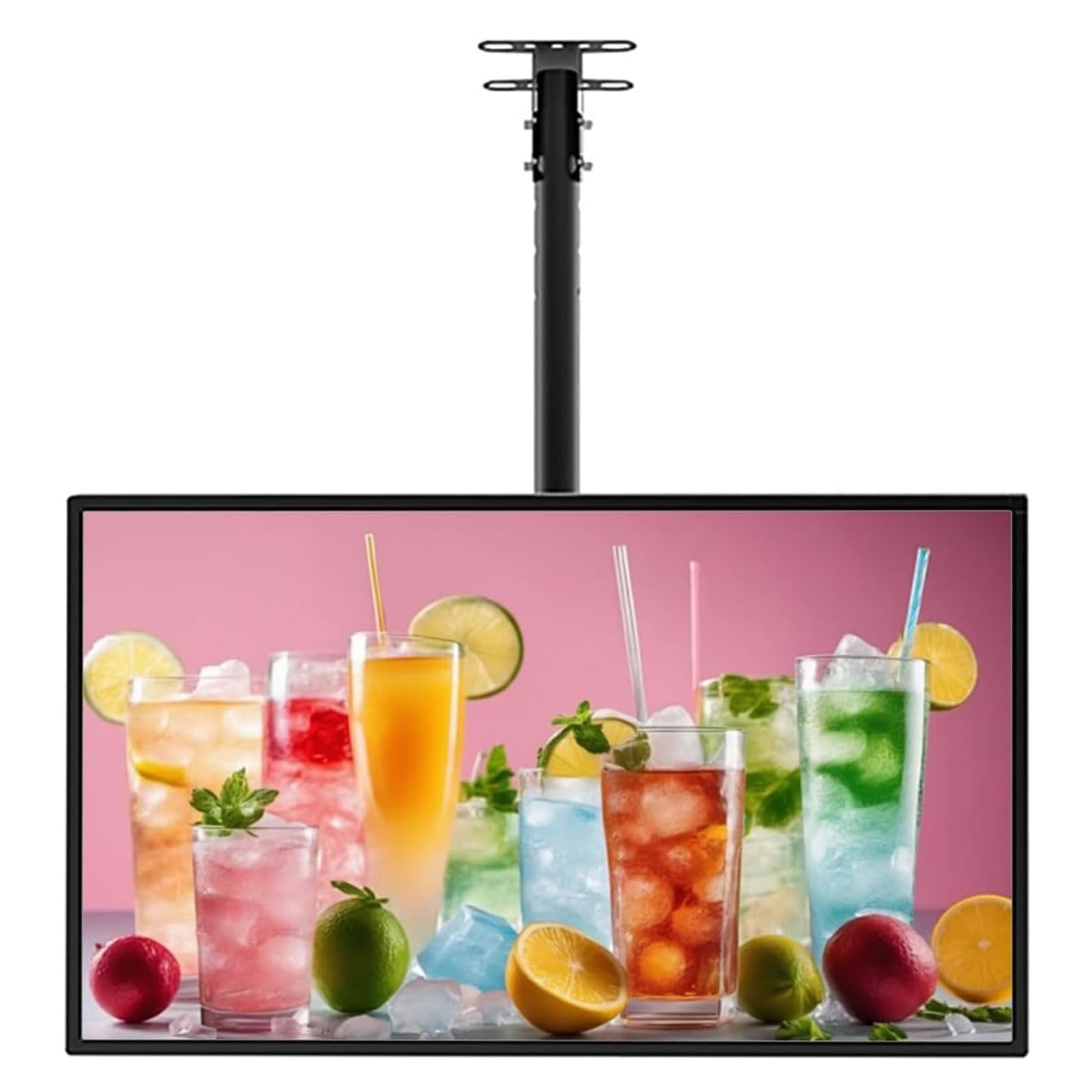 LED Leuchtkasten, Stehende Menüanzeige, Menütafel mit LED-Hintergrundbeleuchtung, Wandmontage Aluminiumprofil Ultraslim wandmontierter Werbeplayer Rahmen für Ladenwerbung Display Frame
