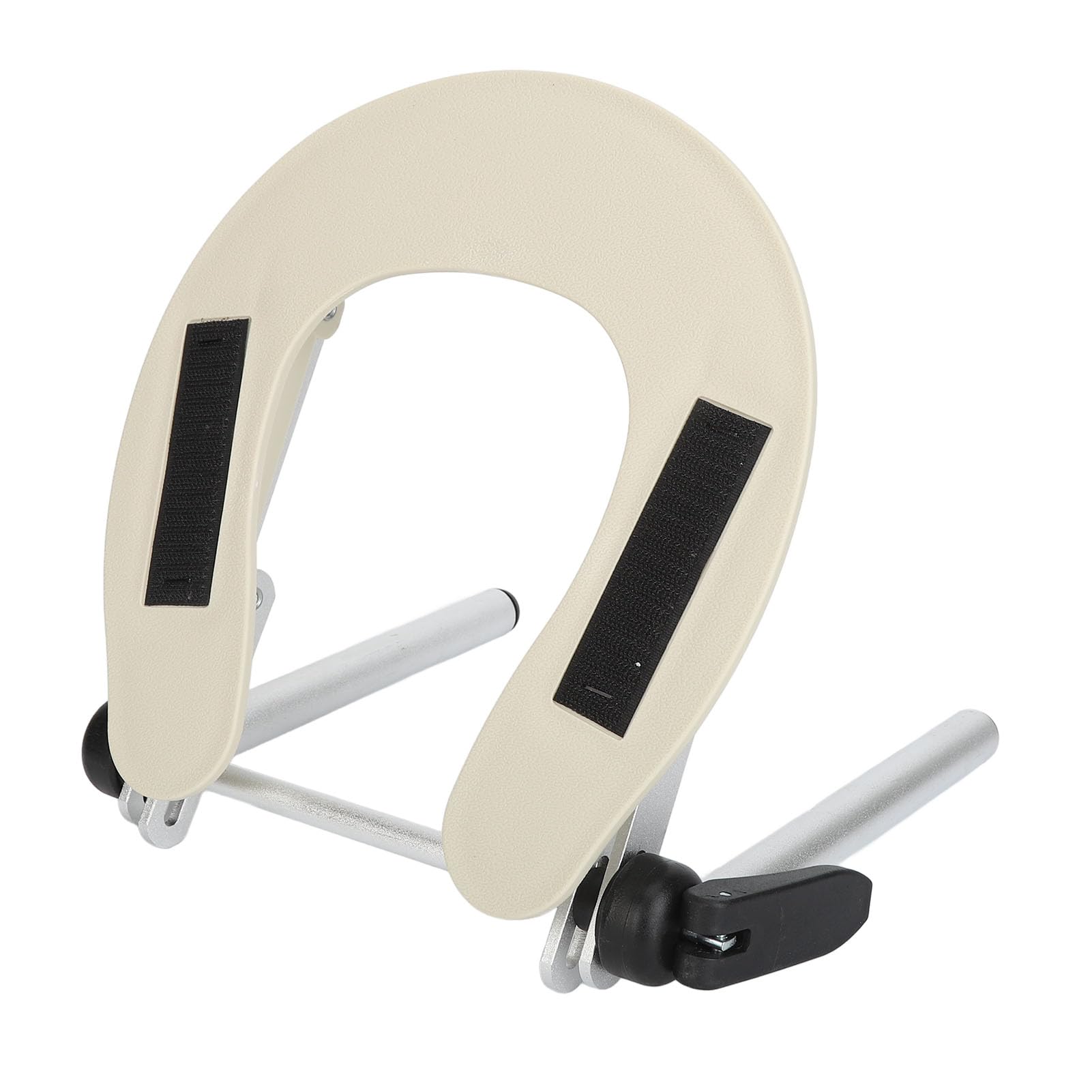 Cryfokt Supporto universale per poggiatesta viso, lettino massaggio angolare regolabile con centro cavo, piattaforma per poggiatesta sedia massaggio, supporto in alluminio per tavolo