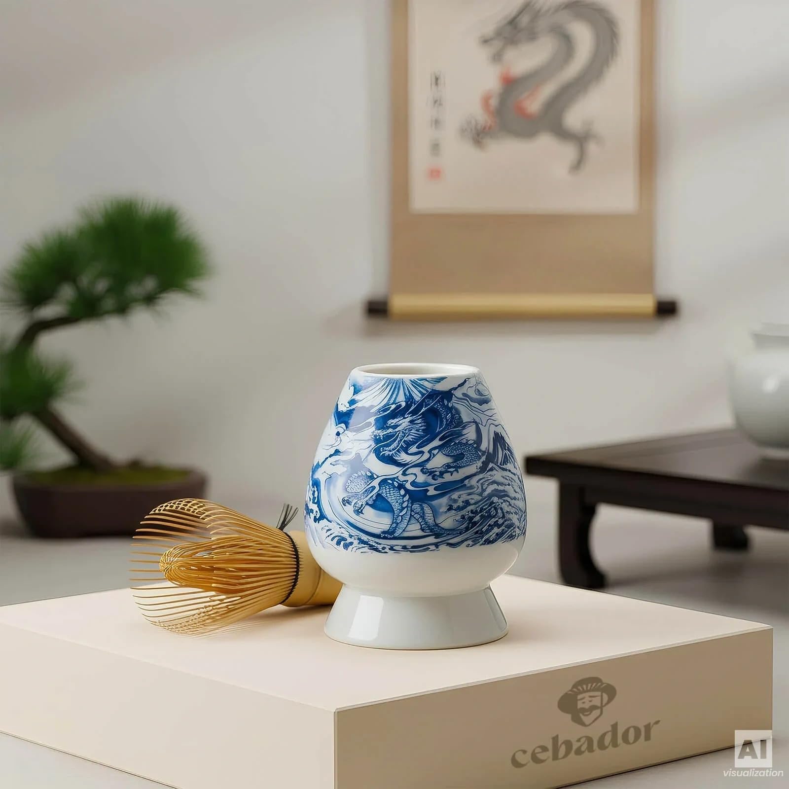 Coffret Matcha Bio Mary Rose Kit Cérémonie Thé Japonais