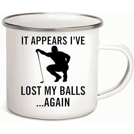 Funny Lost Balls Golf Mug